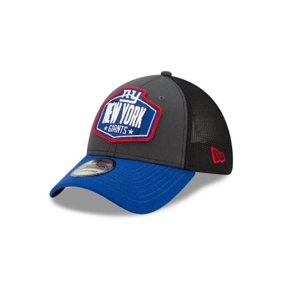 New York Giants Gorra | New Era NFL Draft 39thirty Stretch Fit Cap Mexico - Grises